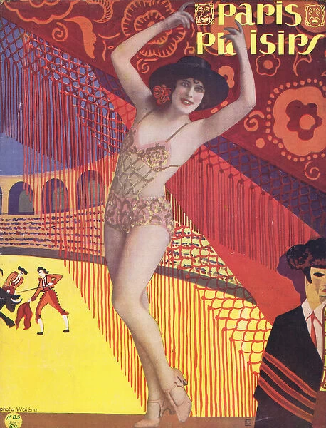 Cover for Paris Plaisirs number 85, July 1929