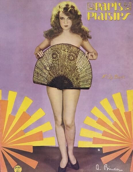 Cover for Paris Plaisirs number 89, November 1929