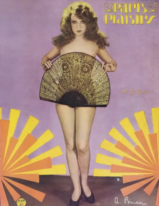 Framed Print : Cover for Paris Plaisirs number 89, November 1929 Framed Print : Cover for Paris Plaisirs number 89, November 1929