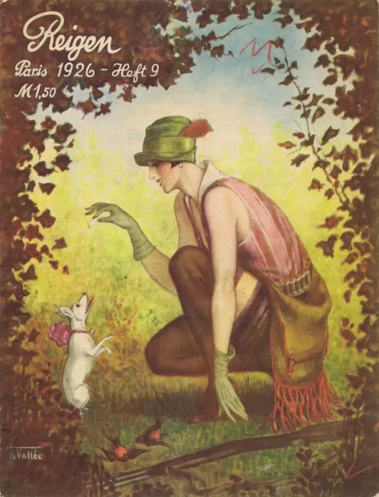 Framed Print : Cover of Reigan Magazine, Germany, 1926 Framed Print : Cover of Reigan Magazine, Germany, 1926
