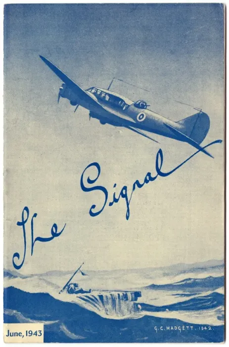 Framed Print : Cover of The Signal, June 1943 Framed Print : Cover of The Signal, June 1943