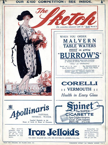 Front cover of the Sketch, 19 October 1921