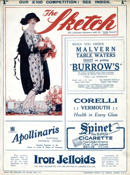 Framed Print : Front cover of the Sketch, 19 October 1921 Framed Print : Front cover of the Sketch, 19 October 1921