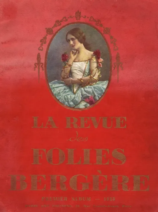 Framed Print : Cover of souvenir brochure for En Pleine Folie Framed Print : Cover of souvenir brochure for En Pleine Folie