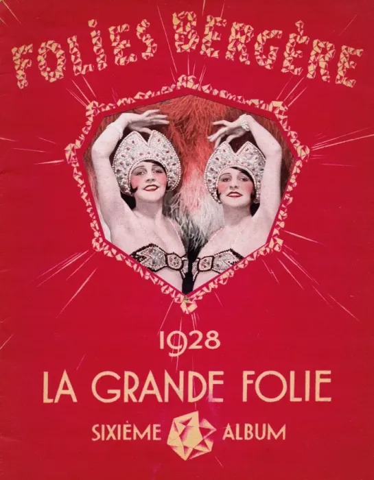 Framed Print : Cover of souvenir brochure for La Grande Folie Framed Print : Cover of souvenir brochure for La Grande Folie