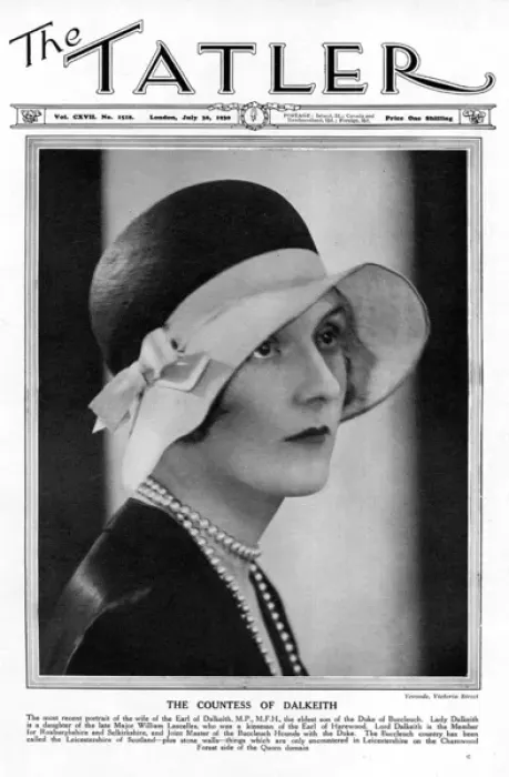 Framed Print : Front cover of The Tatler - Countess of Dalkeith by Yevonde Framed Print : Front cover of The Tatler - Countess of Dalkeith by Yevonde