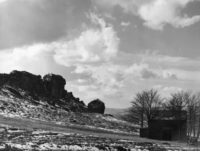 Framed Print : Cow & Calf Rocks