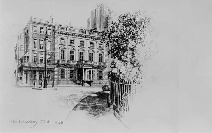Framed Print : The Cowdray Club, Cavendish Square, London Framed Print : The Cowdray Club, Cavendish Square, London