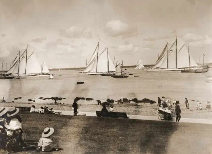 Framed Print : Cowes Week opening day Framed Print : Cowes Week opening day