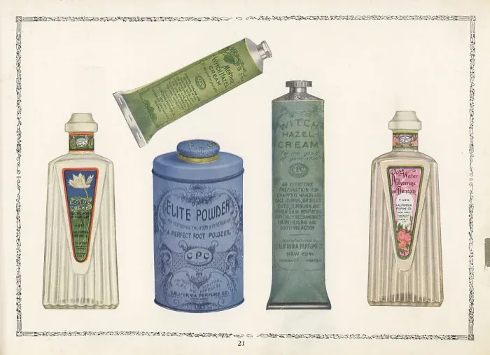 Framed Print : CPC brand cosmetics from 1926 Framed Print : CPC brand cosmetics from 1926