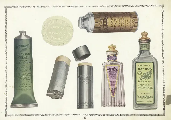 Framed Print : CPC brand mens hygiene products from 1926 Framed Print : CPC brand mens hygiene products from 1926