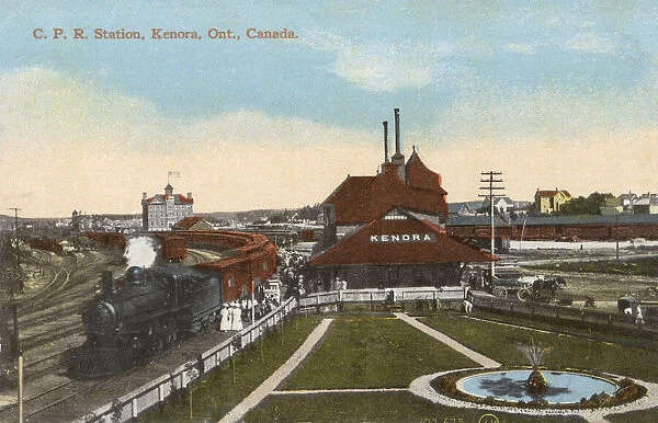 CPR Station, Kenora, Ontario, Canada