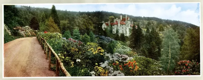 Framed Print : Cragside House, near Rothbury, Northumberland