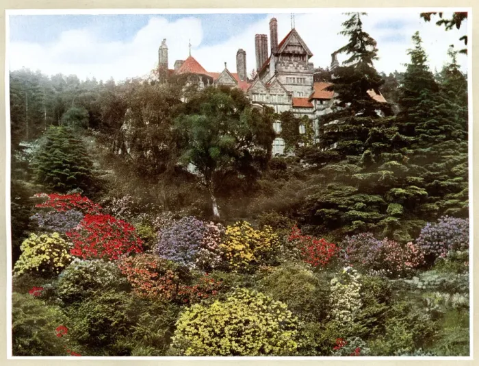Framed Print : Cragside House, near Rothbury, Northumberland