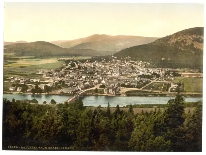 Framed Print : From Craigcoynach, Ballater, Scotland Framed Print : From Craigcoynach, Ballater, Scotland