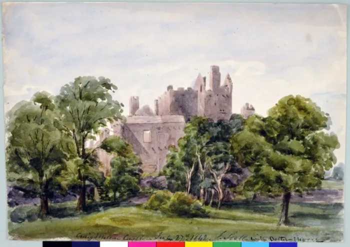 Framed Print : Craigmillar Castle Framed Print : Craigmillar Castle