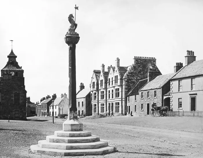 Framed Print : Crail Scotland Victorian period Framed Print : Crail Scotland Victorian period
