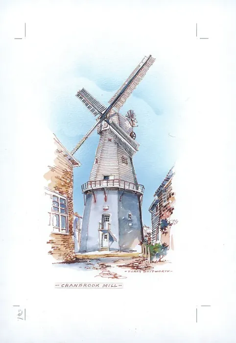 Framed Print : Cranbrook Mill Framed Print : Cranbrook Mill