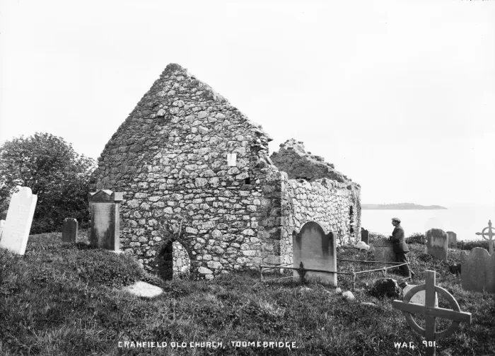 Framed Print : Cranfield Old Church, Toomebridge
