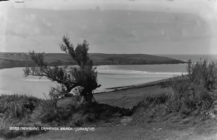 Framed Print : Crantock Beach View Framed Print : Crantock Beach View
