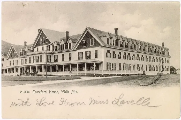 Framed Print : Crawford House Hotel, White Mountains, New Hampshire, USA Date: early 1900s Framed Print : Crawford House Hotel, White Mountains, New Hampshire, USA Date: early 1900s