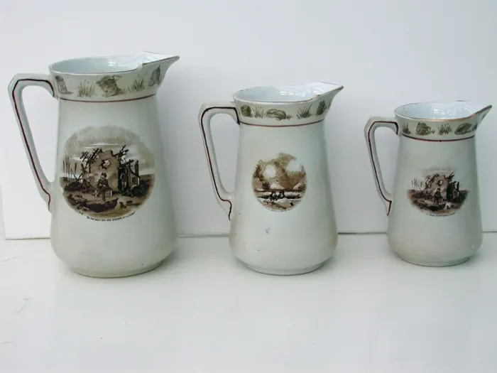 Framed Print : Cream pottery jug - Coiffure in the trenches Framed Print : Cream pottery jug - Coiffure in the trenches