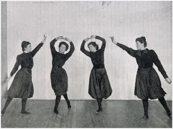 Framed Print : Creed ball drill for grace of body. Date: 1901 Framed Print : Creed ball drill for grace of body. Date: 1901