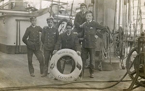 Crew on board SV Inverness-shire