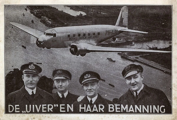 The crew of the Uiver, Royal Dutch Airlines (KLM)