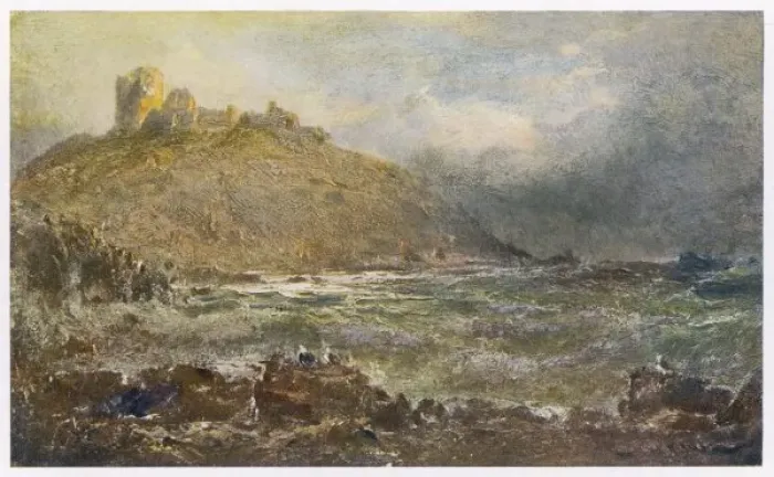 Framed Print : Criccieth Castle C20 Framed Print : Criccieth Castle C20