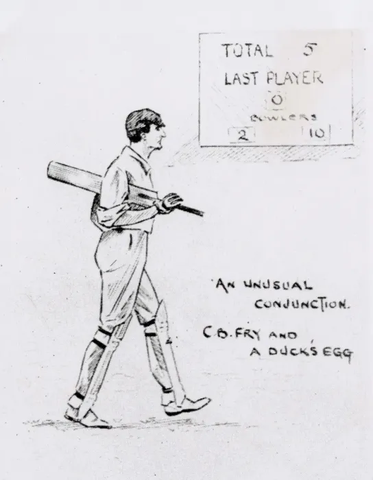 Framed Print : Cricket Match, England v Australia 1902 Framed Print : Cricket Match, England v Australia 1902