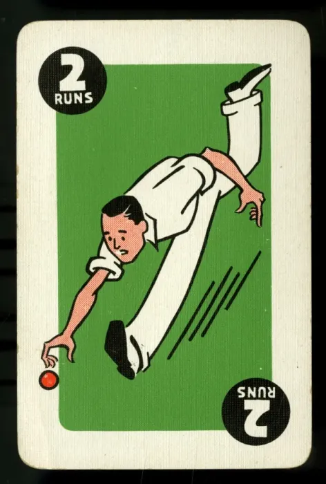 Framed Print : Cricket - Run-It-Out card game - 2 Runs Framed Print : Cricket - Run-It-Out card game - 2 Runs