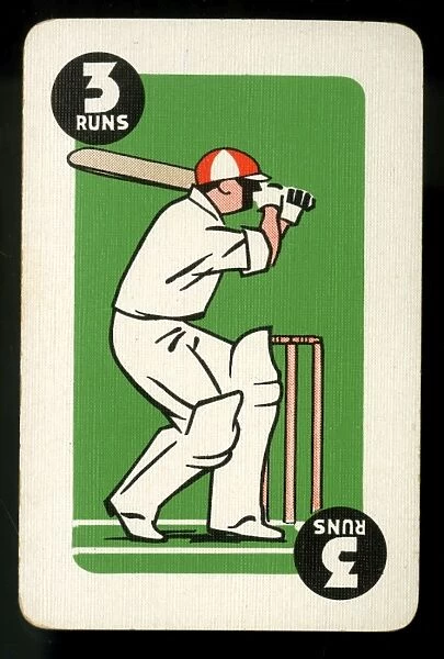 Cricket - Run-It-Out card game - 3 Runs
