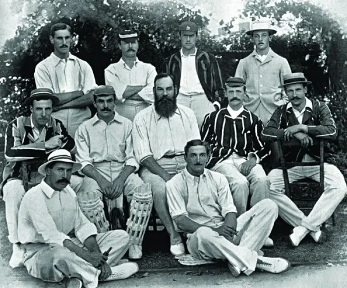 Framed Print : Cricket / Team / Gentlemen Framed Print : Cricket / Team / Gentlemen