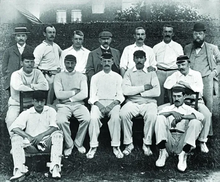 Framed Print : Cricket / Team / Nottingham Framed Print : Cricket / Team / Nottingham