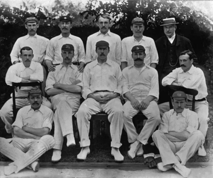 Framed Print : Cricket / Team / Players Framed Print : Cricket / Team / Players