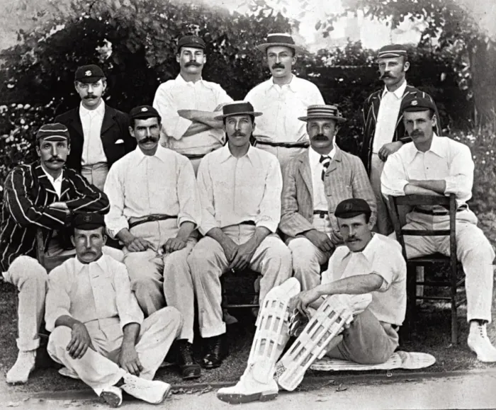 Framed Print : Cricket / Team / Players Framed Print : Cricket / Team / Players