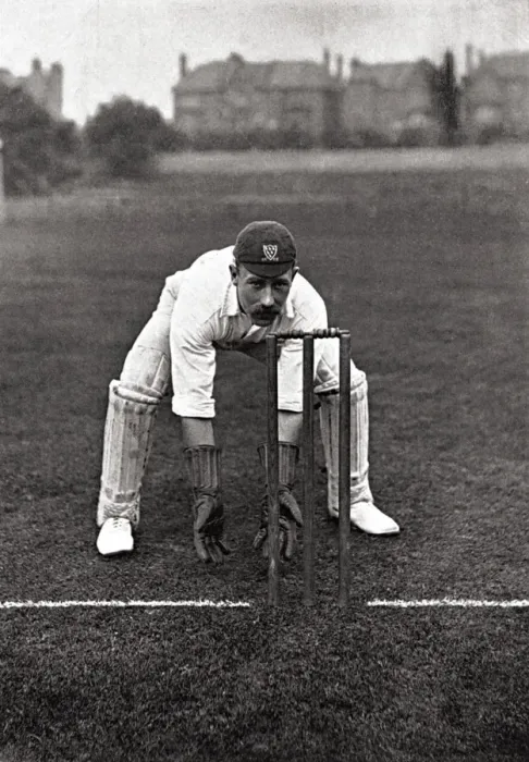 Framed Print : Cricketer, Butt Framed Print : Cricketer, Butt