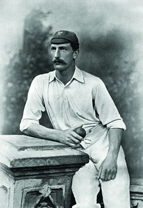 Framed Print : Cricketer, C. A. Smith Framed Print : Cricketer, C. A. Smith