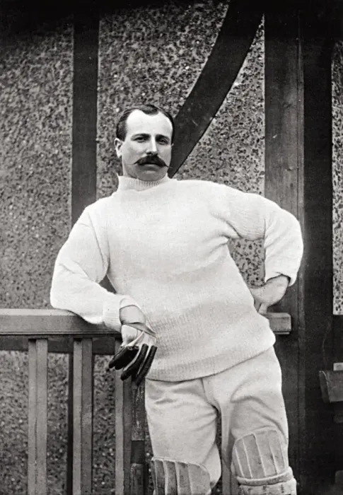 Framed Print : Cricketer, Chapman Framed Print : Cricketer, Chapman