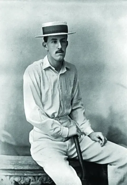 Framed Print : Cricketer, Foley Framed Print : Cricketer, Foley