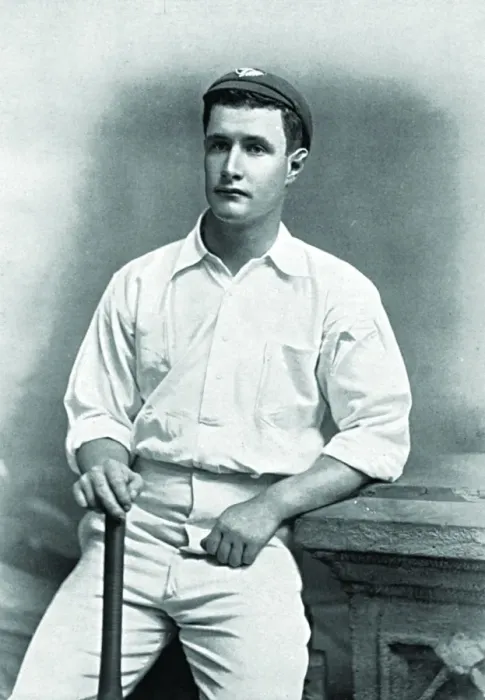 Framed Print : Cricketer, Graham Framed Print : Cricketer, Graham