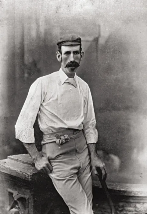 Framed Print : Cricketer, Hall Framed Print : Cricketer, Hall