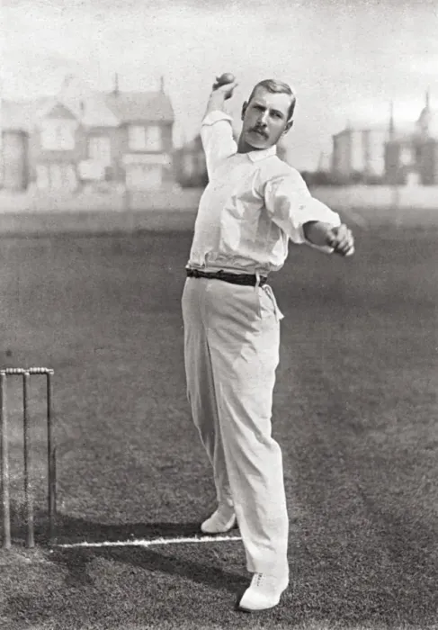 Framed Print : Cricketer, Lockwood Framed Print : Cricketer, Lockwood