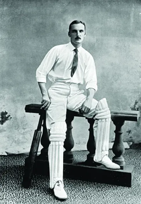 Framed Print : Cricketer, Maclaren Framed Print : Cricketer, Maclaren