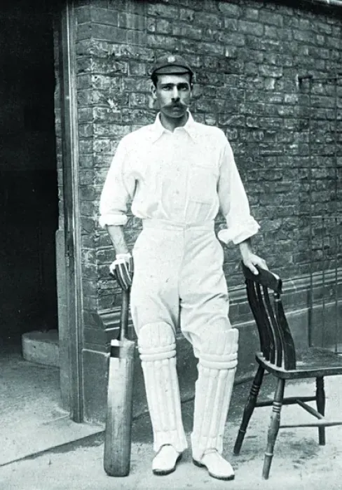 Framed Print : Cricketer / Mcdonnell Framed Print : Cricketer / Mcdonnell