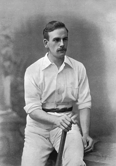 Framed Print : Cricketer, Mounsey Framed Print : Cricketer, Mounsey