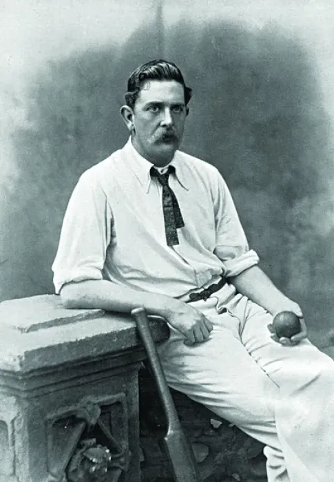 Framed Print : Cricketer, Peate Framed Print : Cricketer, Peate