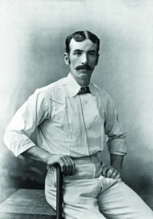 Framed Print : Cricketer, Pilling Framed Print : Cricketer, Pilling