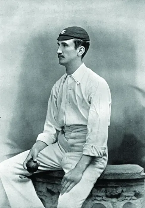 Framed Print : Cricketer, Sharpe Framed Print : Cricketer, Sharpe